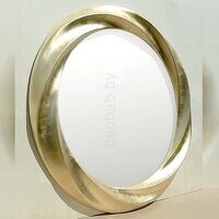 Зеркало Тепако А золото барокко, круглое d=930